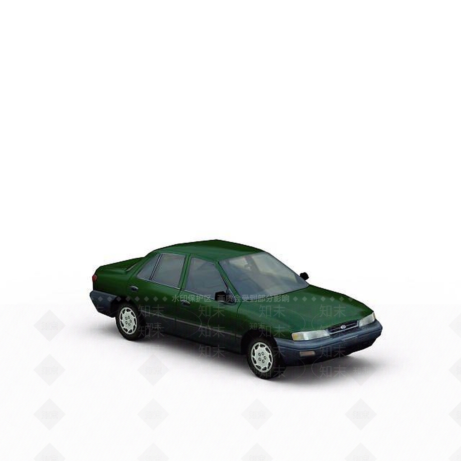 现代微型轿车3D模型下载【ID:1197861680】