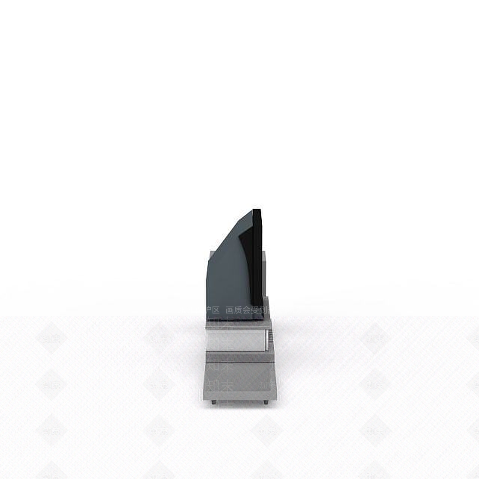 现代客厅电视桌3D模型下载【ID:1197862381】