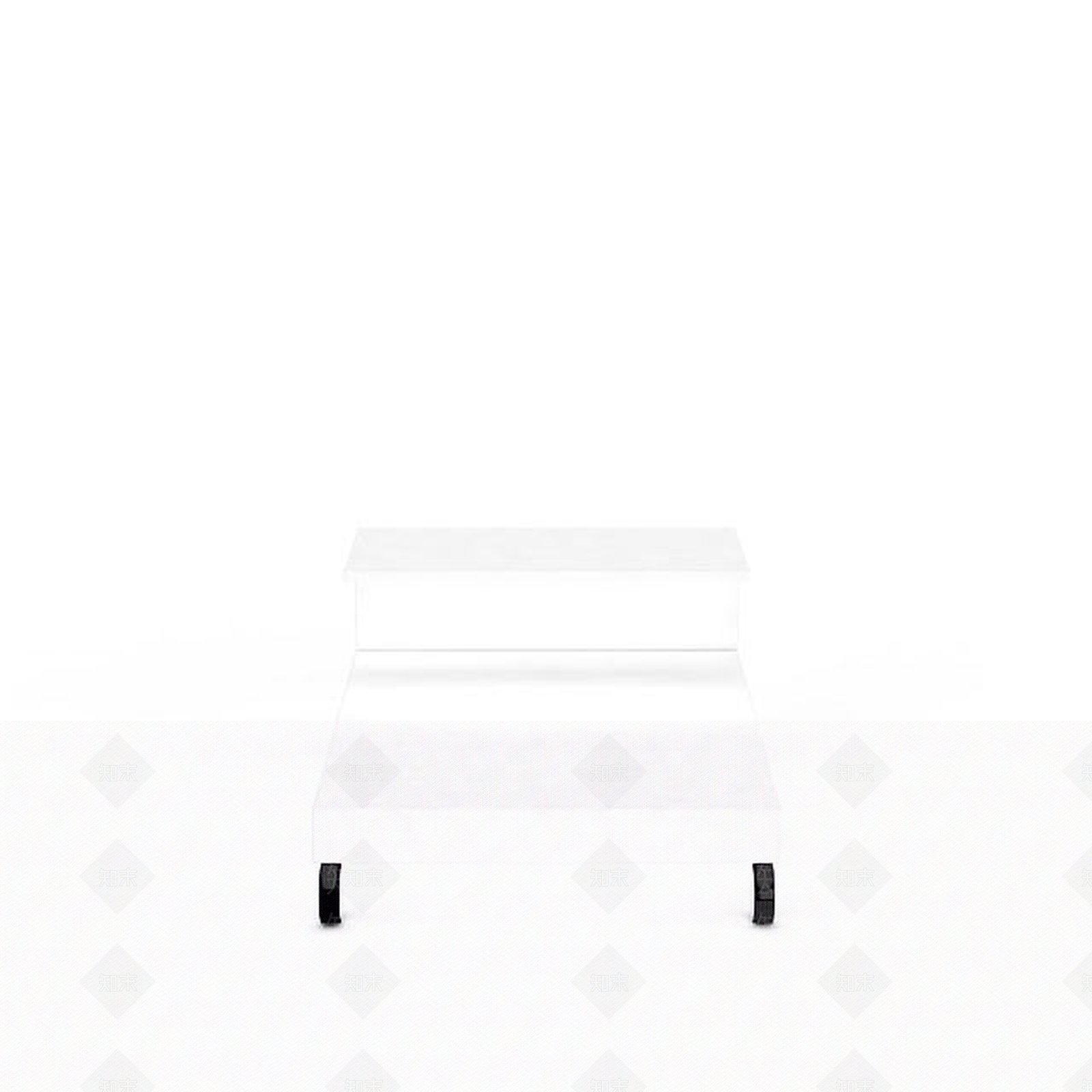 现代滑轮桌子3D模型下载【ID:1197863077】