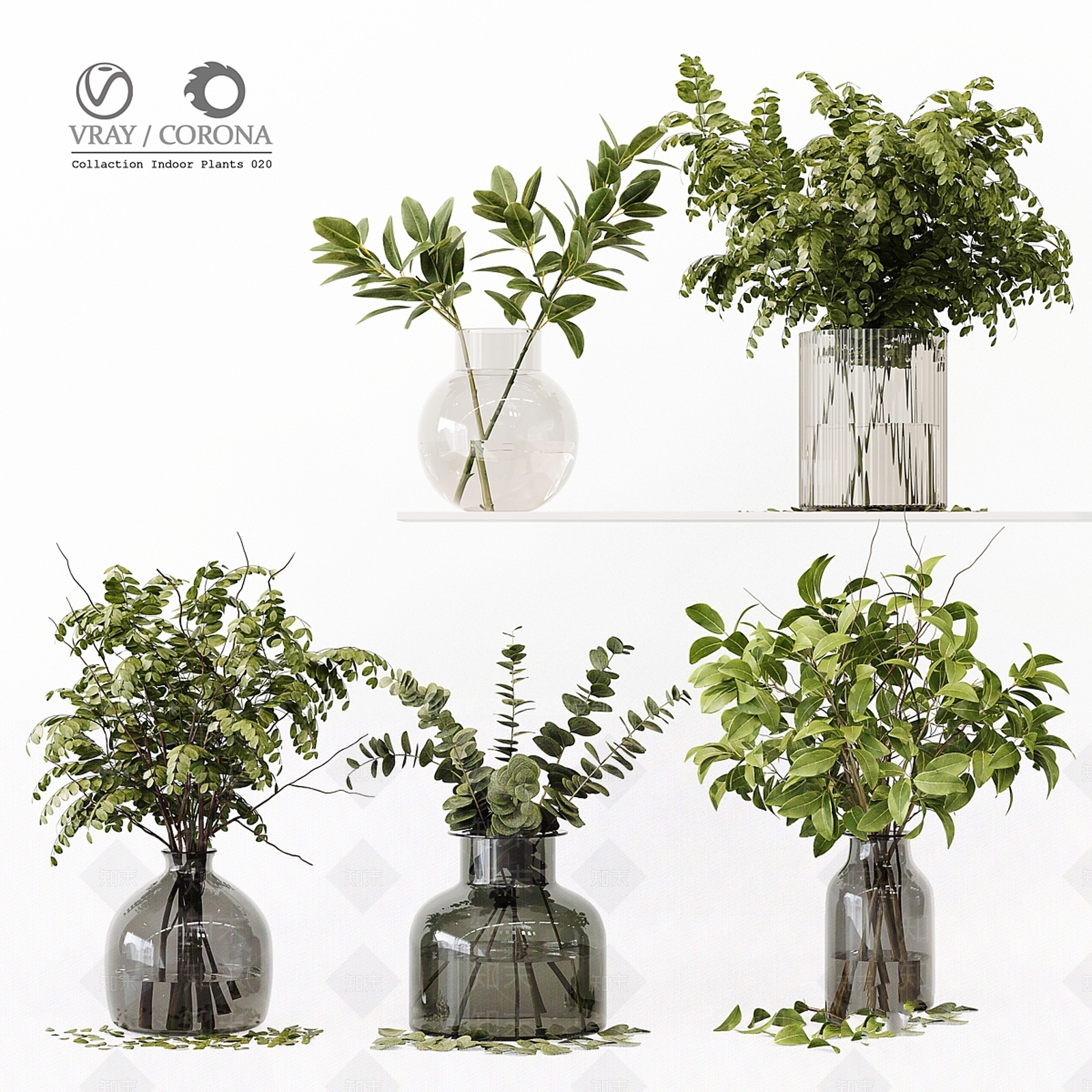 花艺3D模型下载【ID:1197864009】