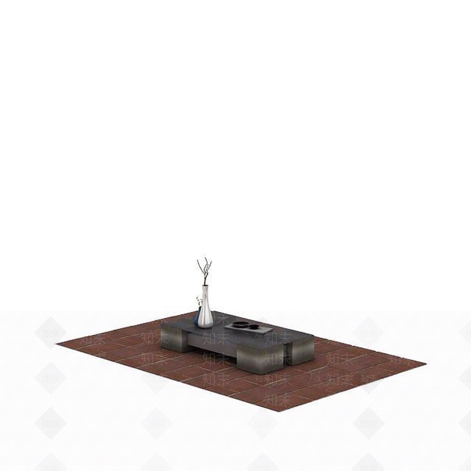 现代休闲桌子3D模型下载【ID:1197864188】