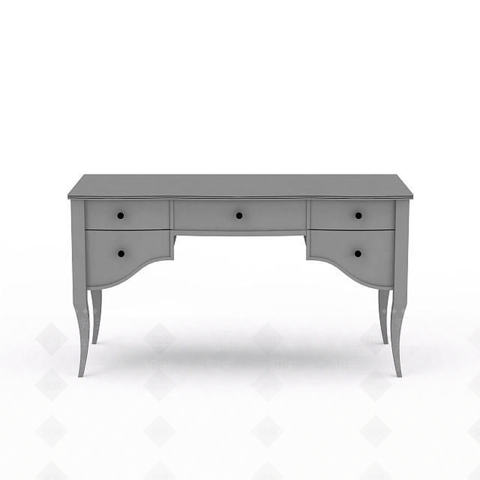 现代客厅简易桌子3D模型下载【ID:1197864492】