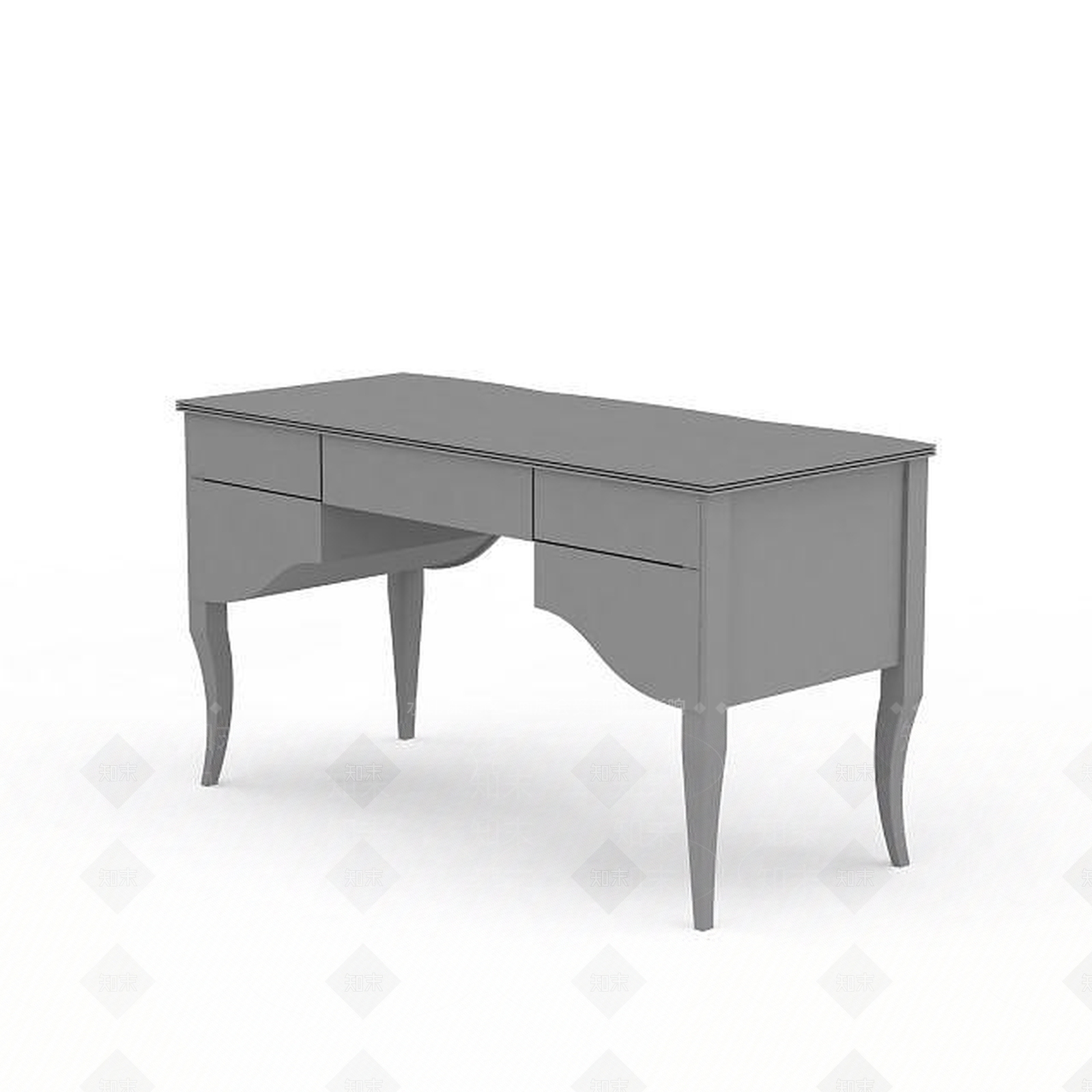 现代客厅简易桌子3D模型下载【ID:1197864492】