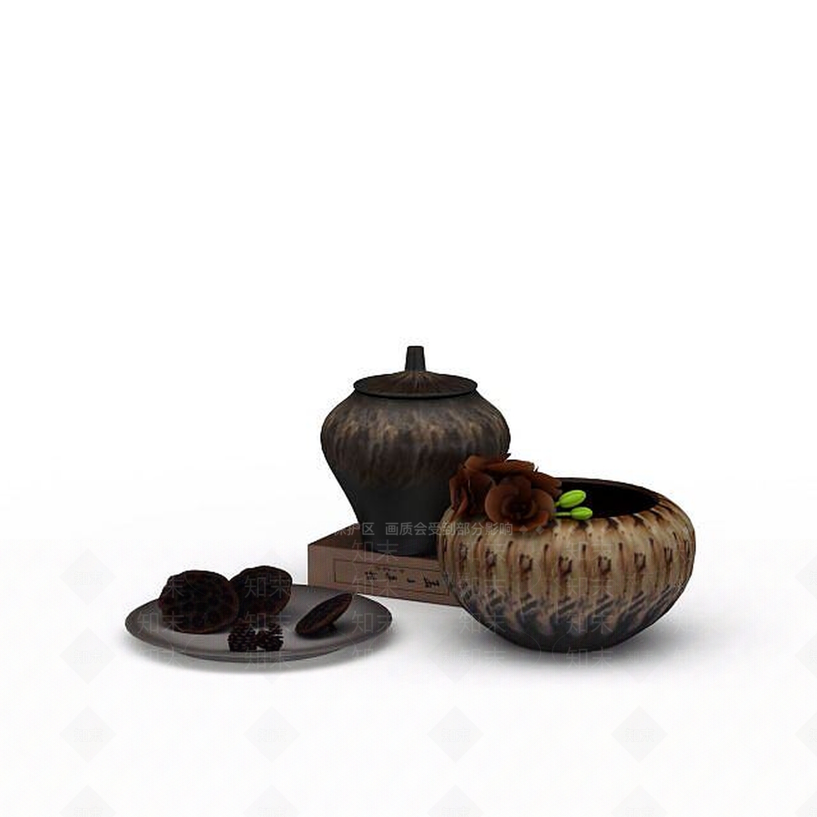 现代创意摆件3D模型下载【ID:1197868035】