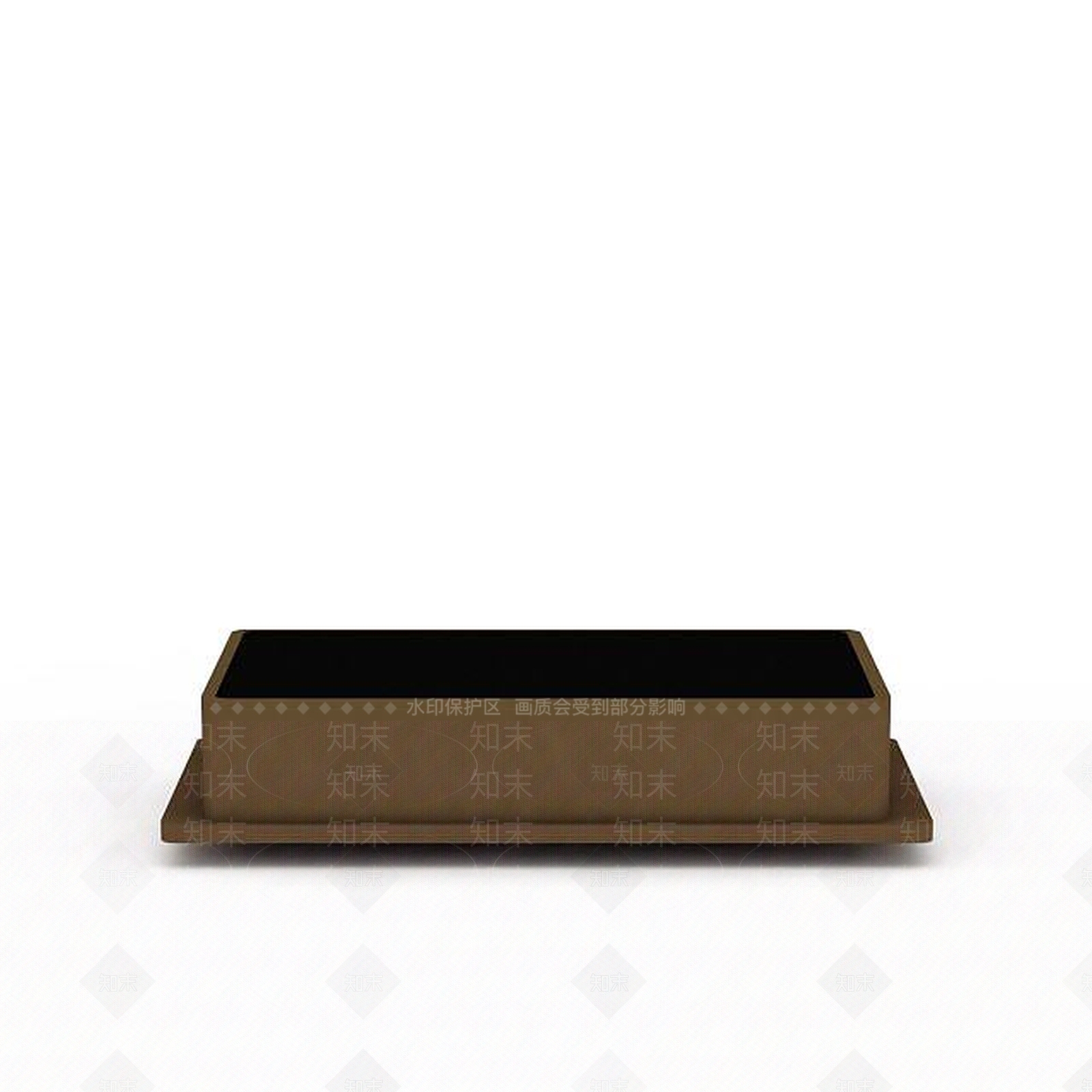 现代咖啡色方形射灯3D模型下载【ID:1197868241】