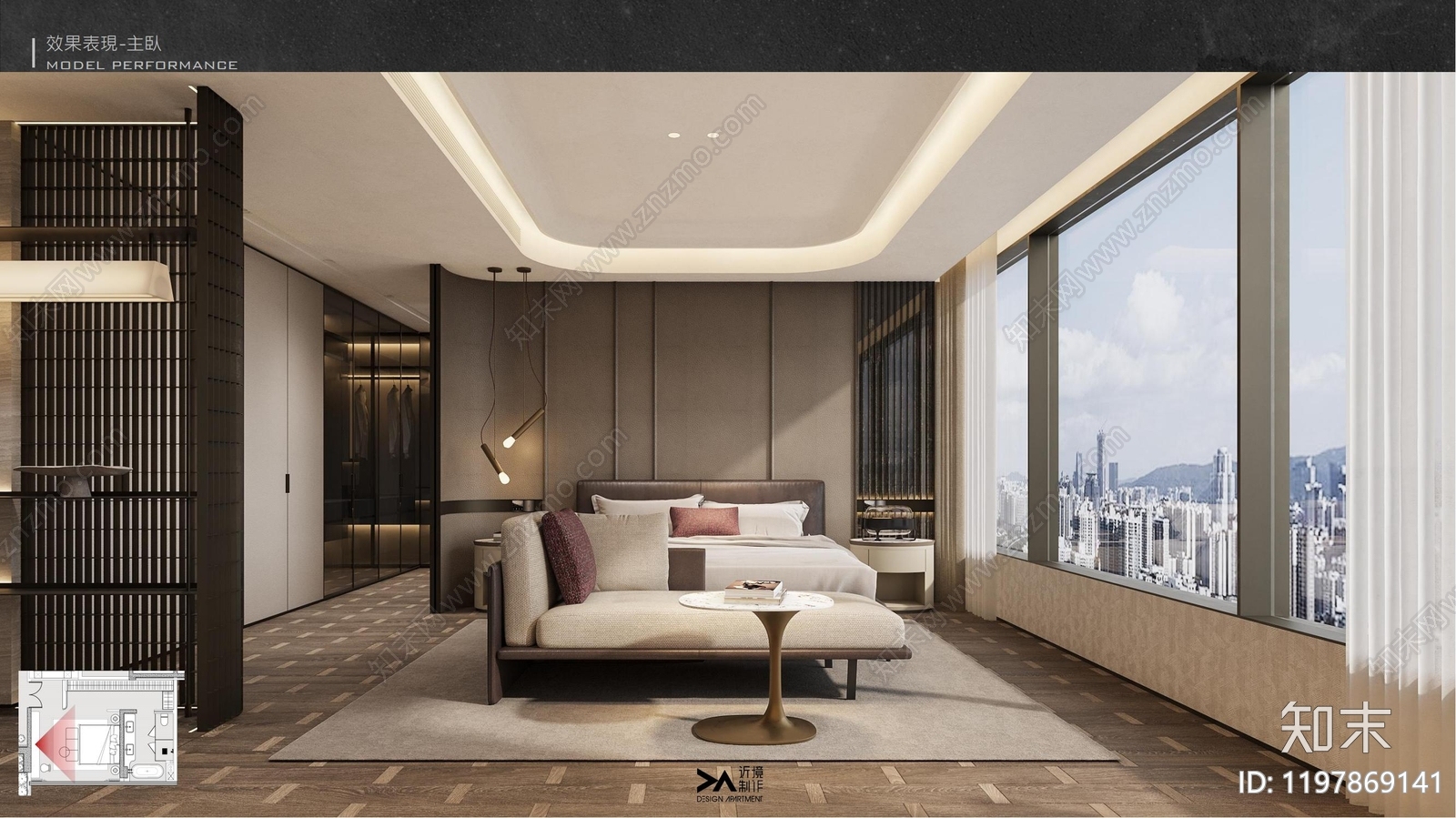 现代中式家居住宅下载【ID:1197869141】