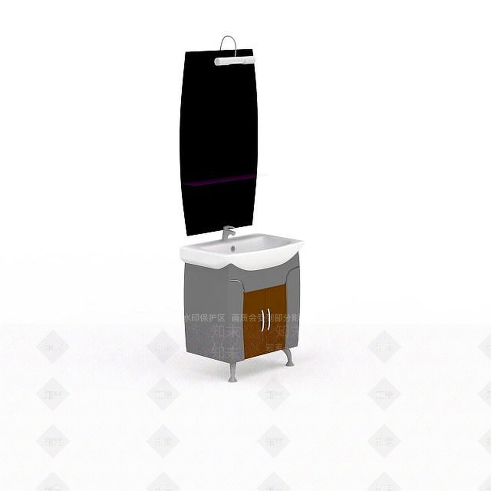 现代卫浴柜3D模型下载【ID:1197869820】