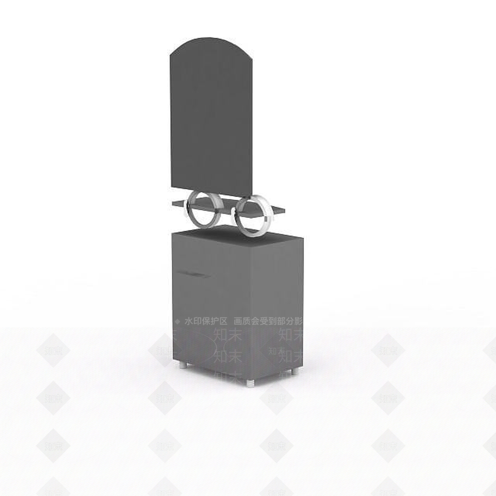 现代卫浴柜3D模型下载【ID:1197869808】