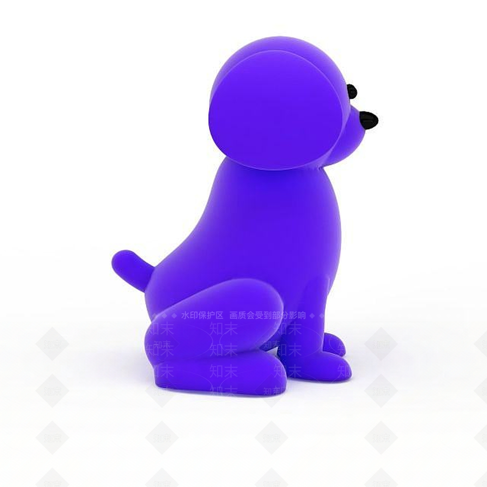 现代儿童玩具狗3D模型下载【ID:1197870454】