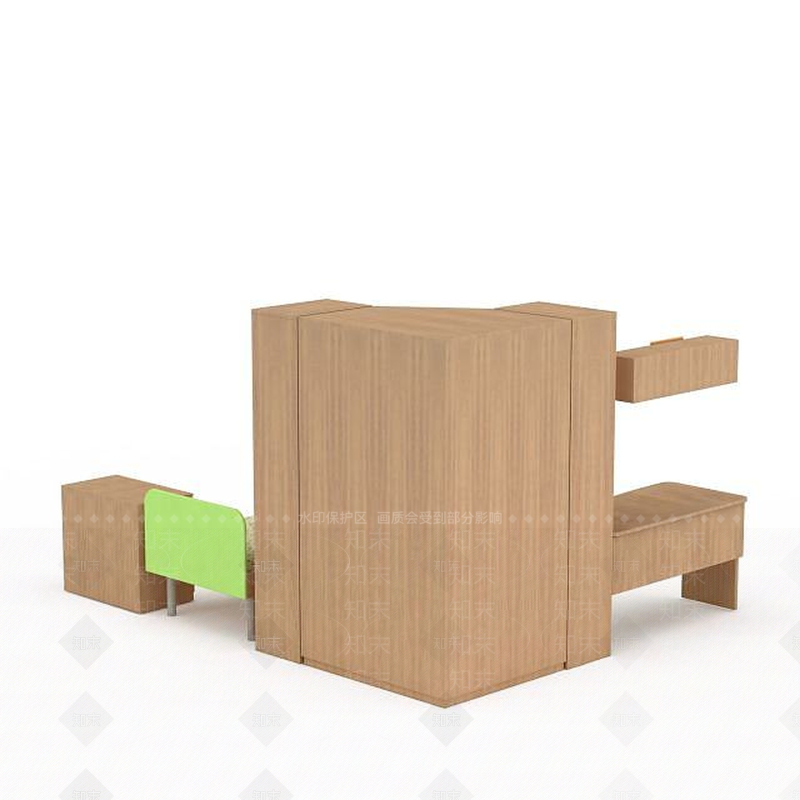 现代简约风格家具组合3D模型下载【ID:1197870557】