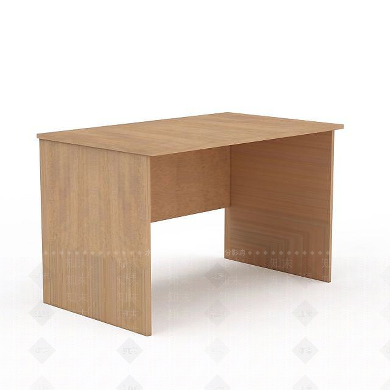 现代简易电脑桌3D模型下载【ID:1197871313】
