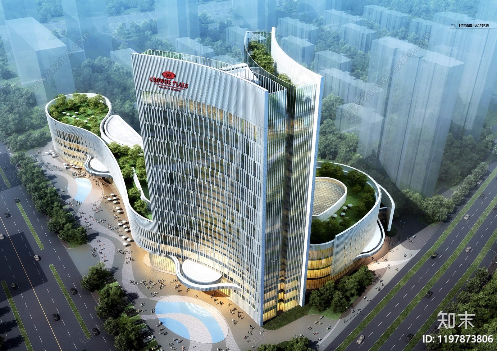 现代酒店建筑下载【ID:1197873806】
