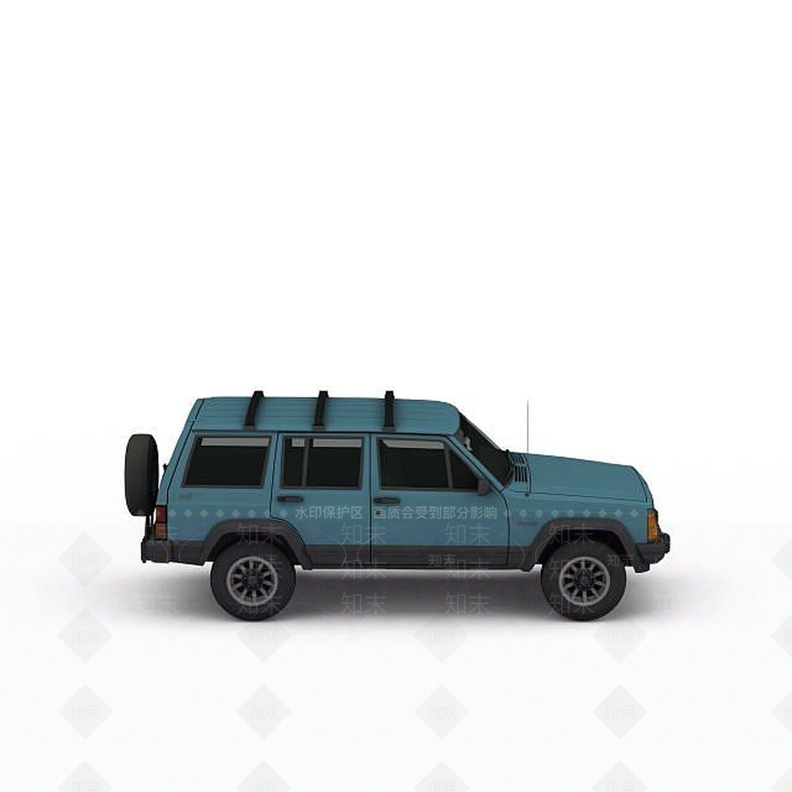 现代吉普车3D模型下载【ID:1197873912】