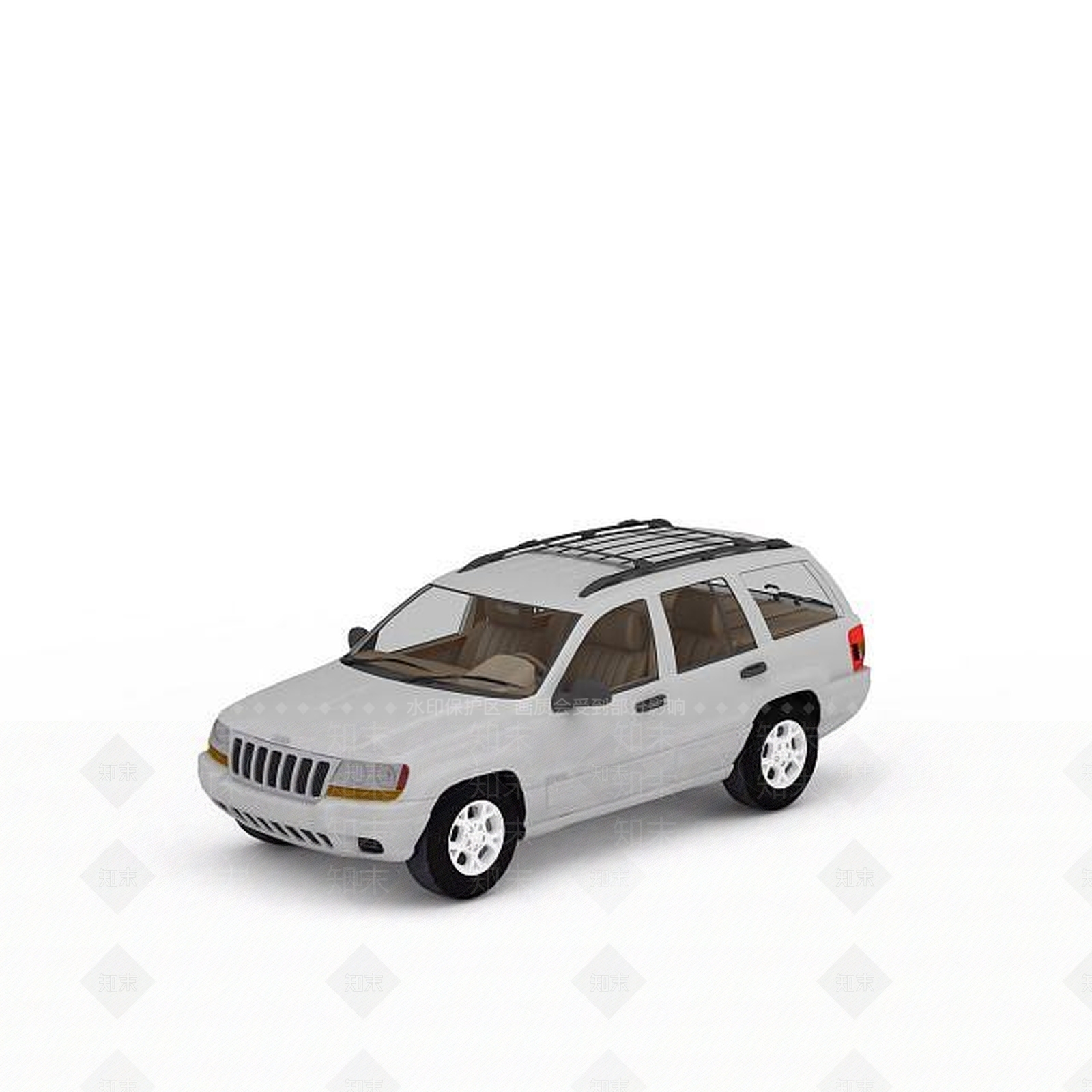现代Jeep汽车3D模型下载【ID:1197873964】