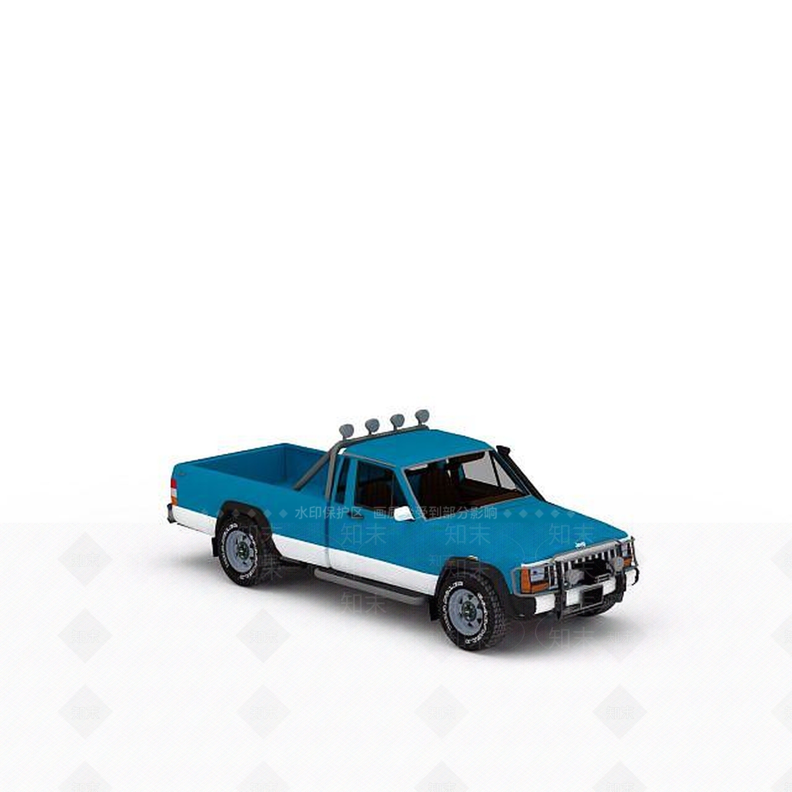现代Jeep吉普车3D模型下载【ID:1197874033】