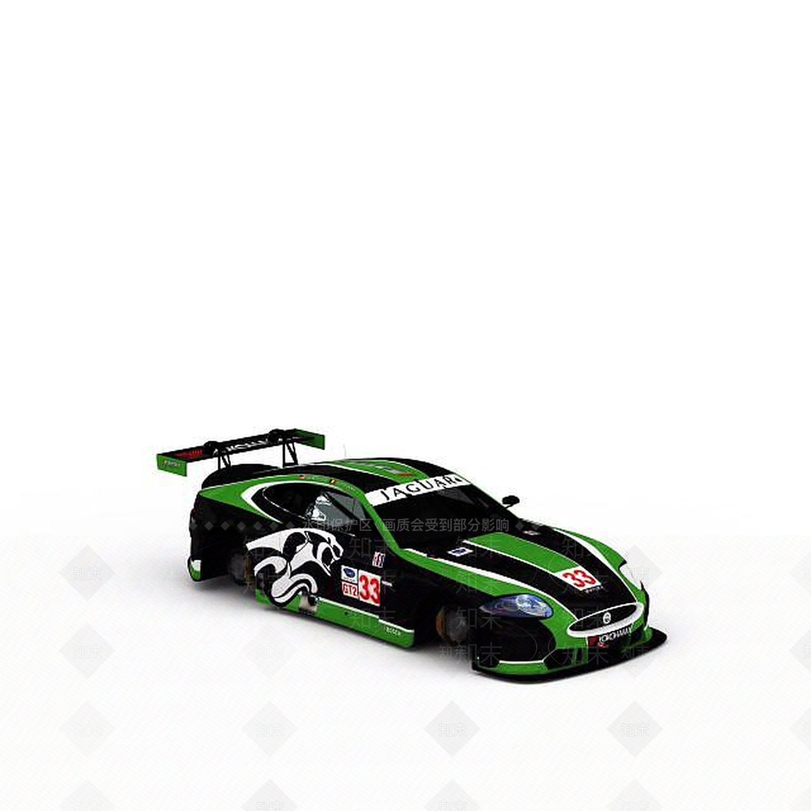 现代炫酷塞车3D模型下载【ID:1198123566】