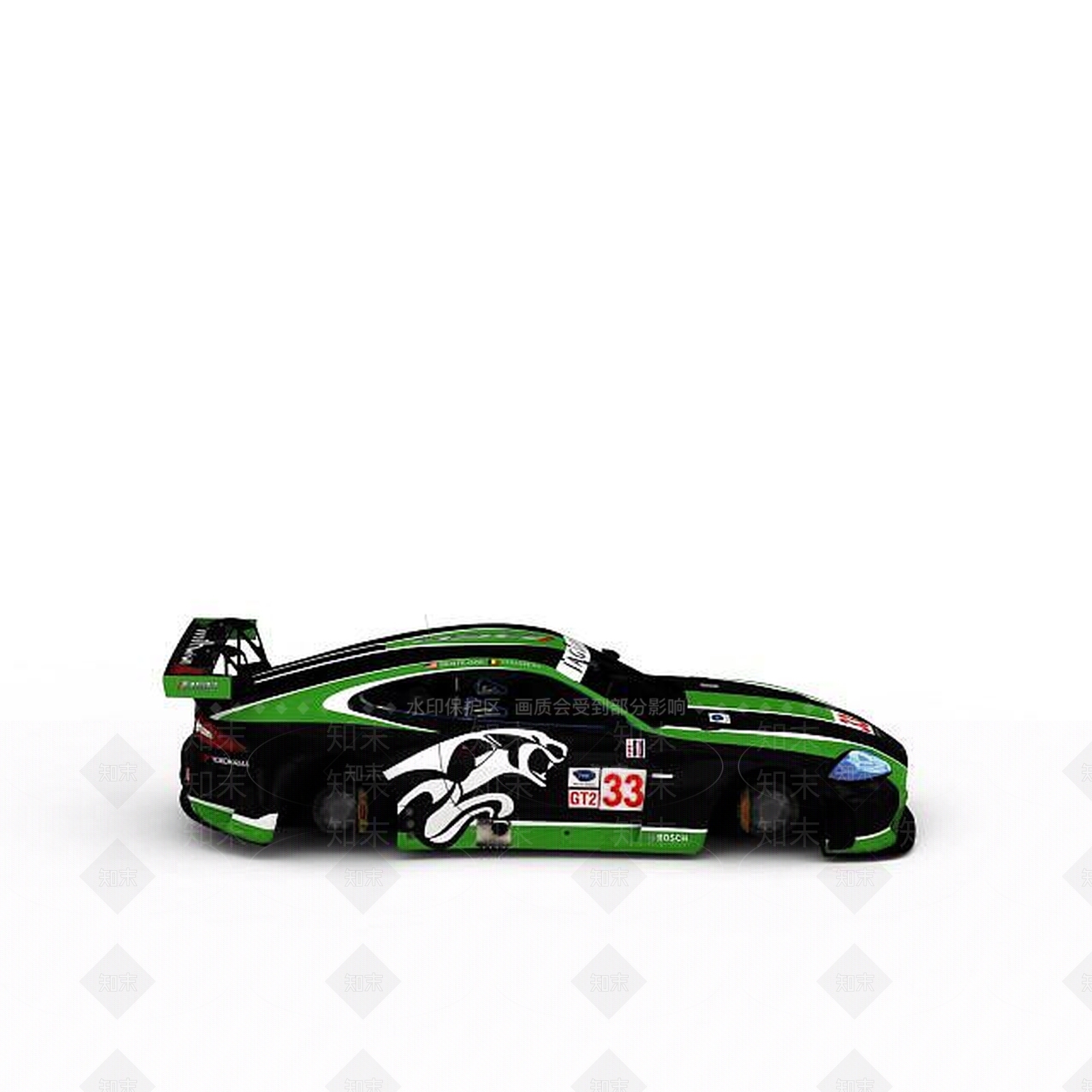 现代炫酷塞车3D模型下载【ID:1198123566】
