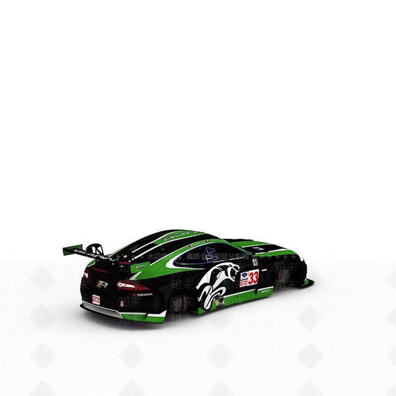 现代炫酷塞车3D模型下载【ID:1198123566】
