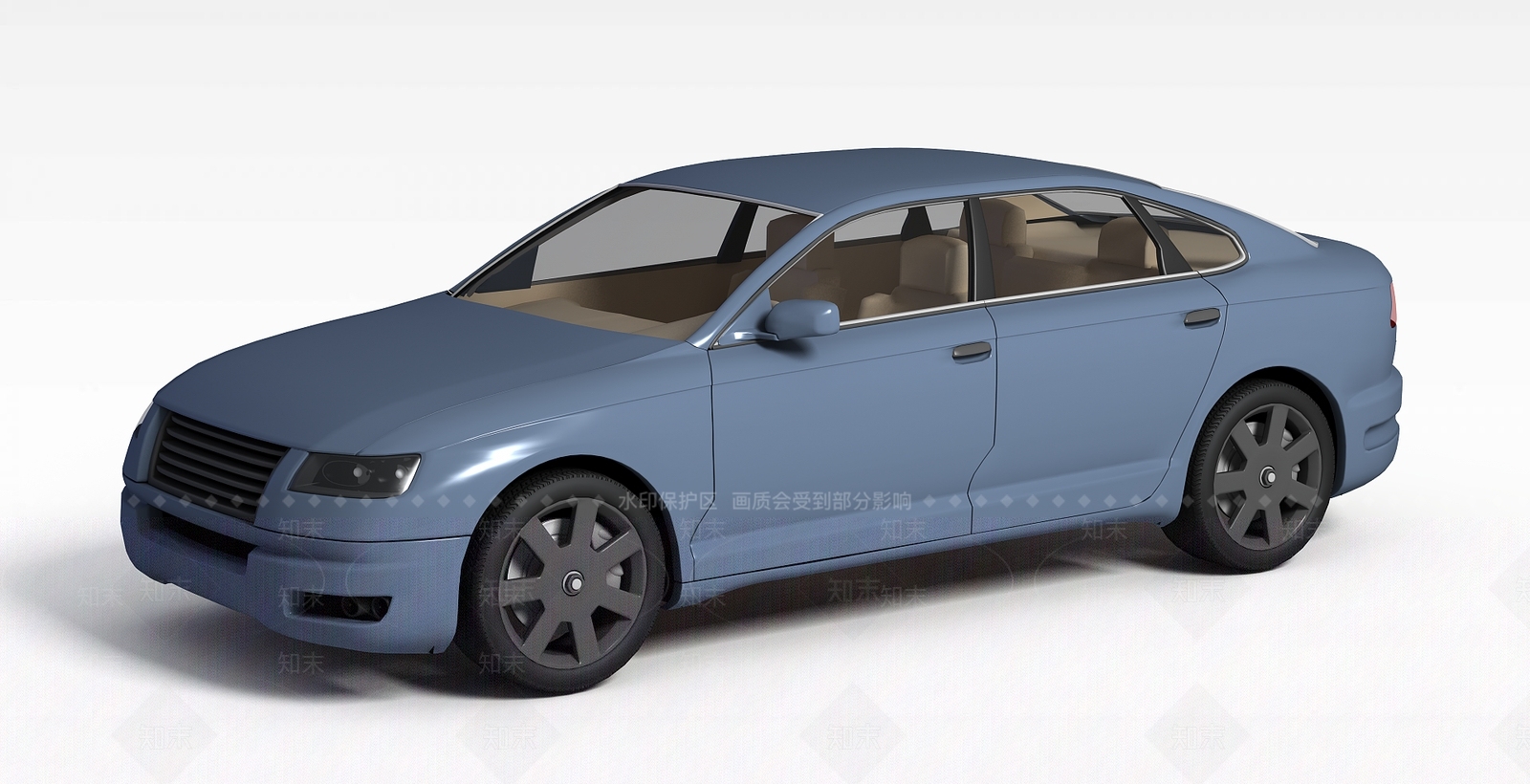 现代家用汽车3D模型下载【ID:1197874297】
