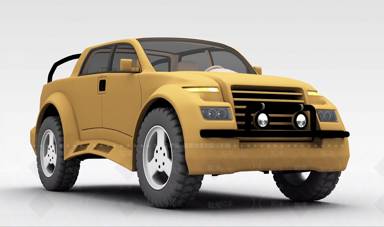现代jeep车3D模型下载【ID:1197874466】