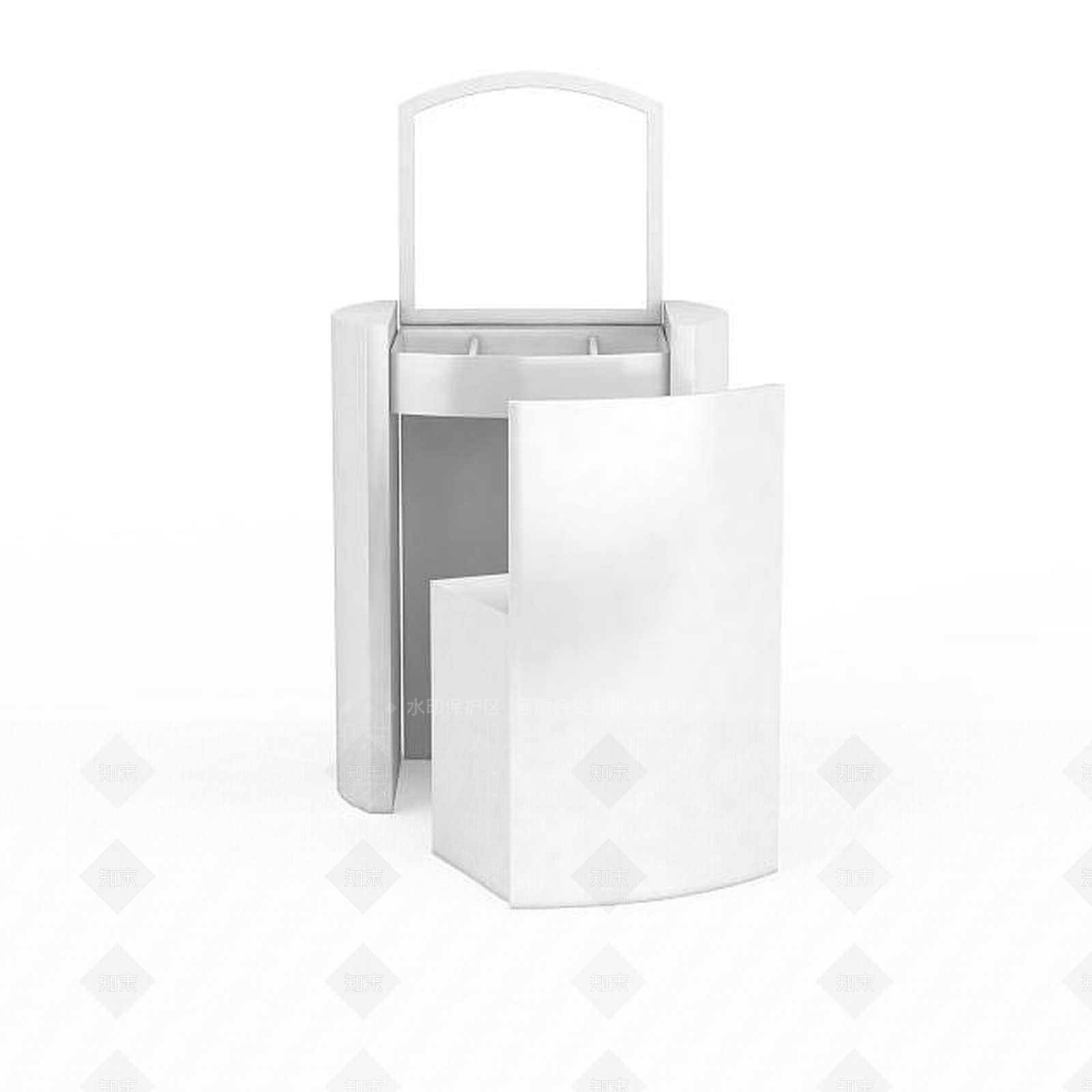 现代室内桌椅组合3D模型下载【ID:1197875290】