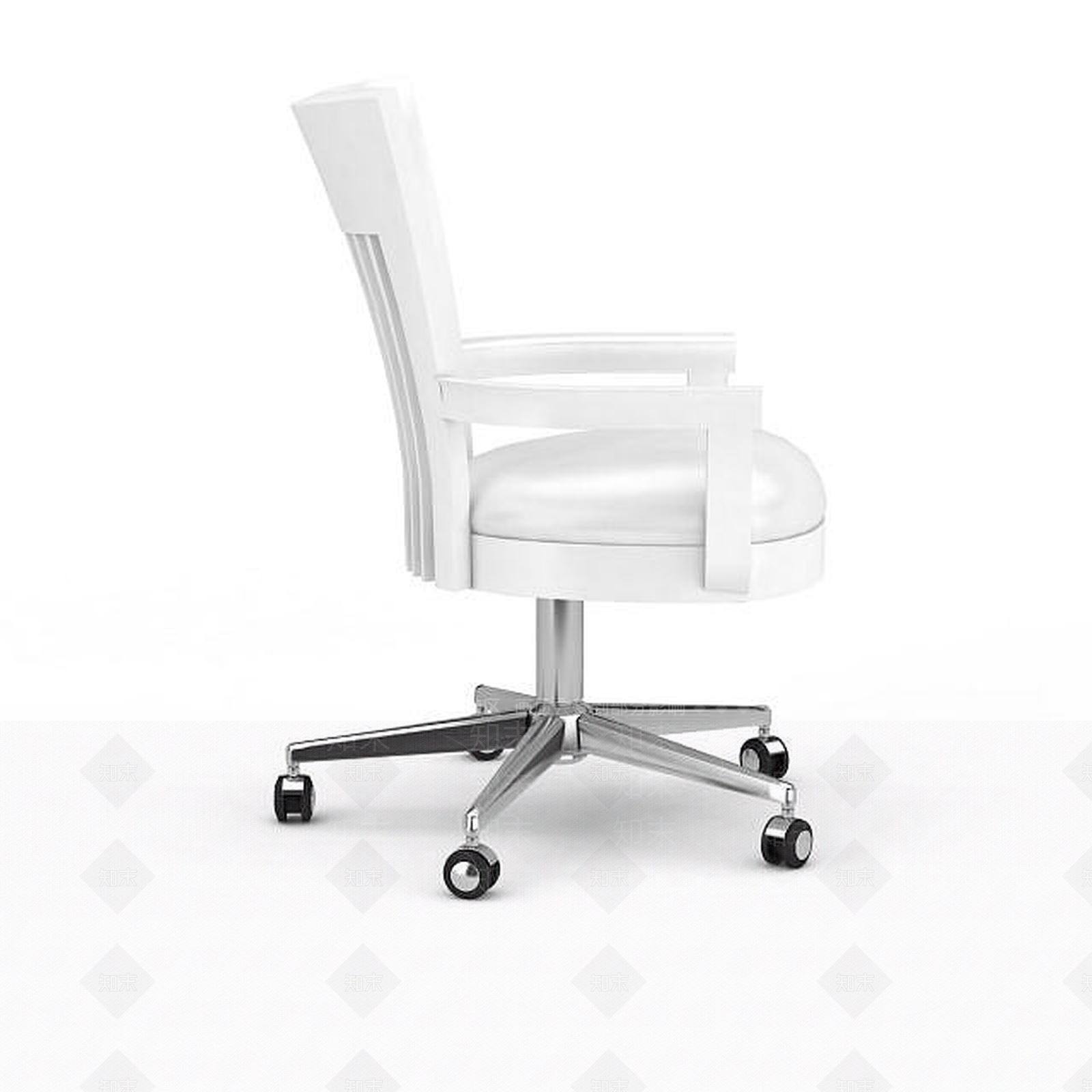 现代办公室转椅3D模型下载【ID:1197875272】
