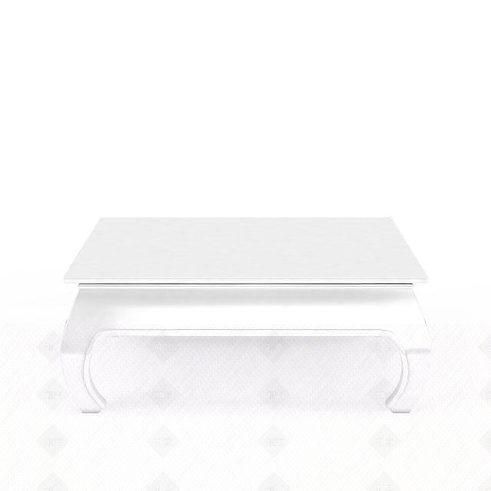 现代风格客厅方桌3D模型下载【ID:1197876589】