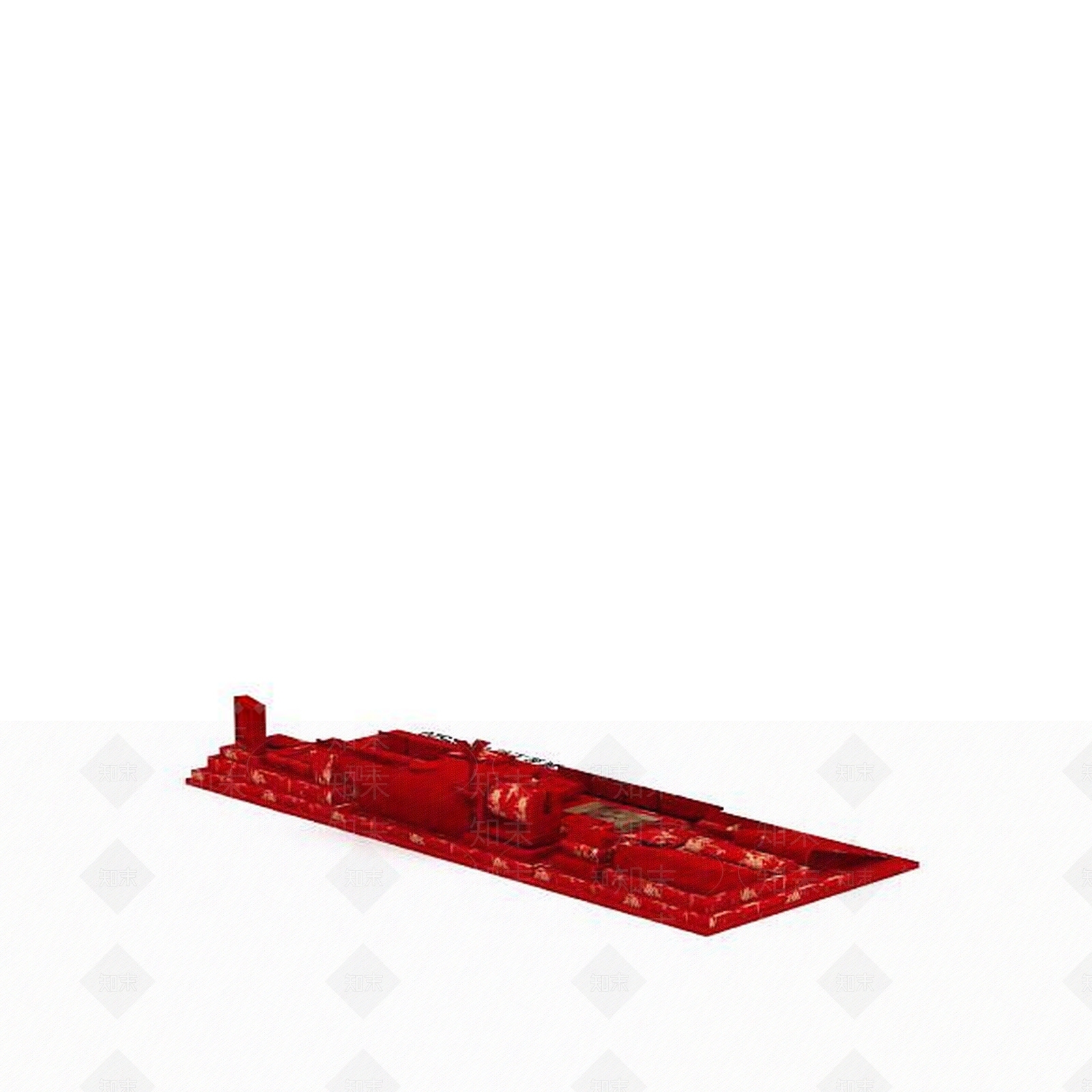 现代珠宝展示道具3D模型下载【ID:1197877394】