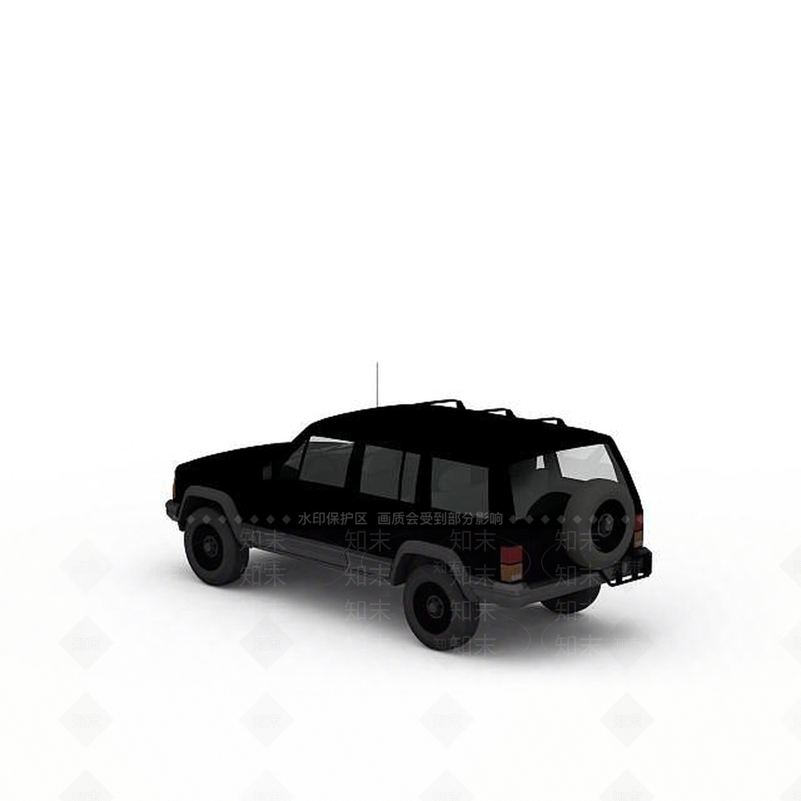 现代吉普车3D模型下载【ID:1198122837】