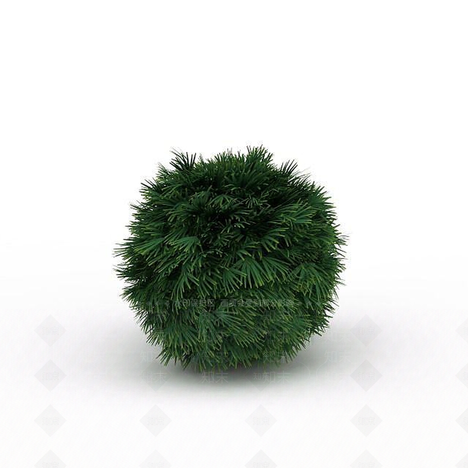 现代灌木3D模型下载【ID:1197878628】