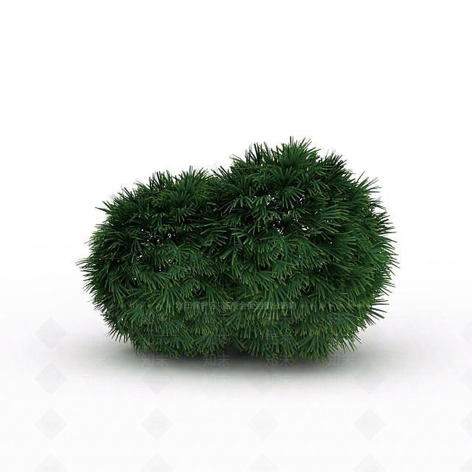 现代灌木3D模型下载【ID:1197878628】