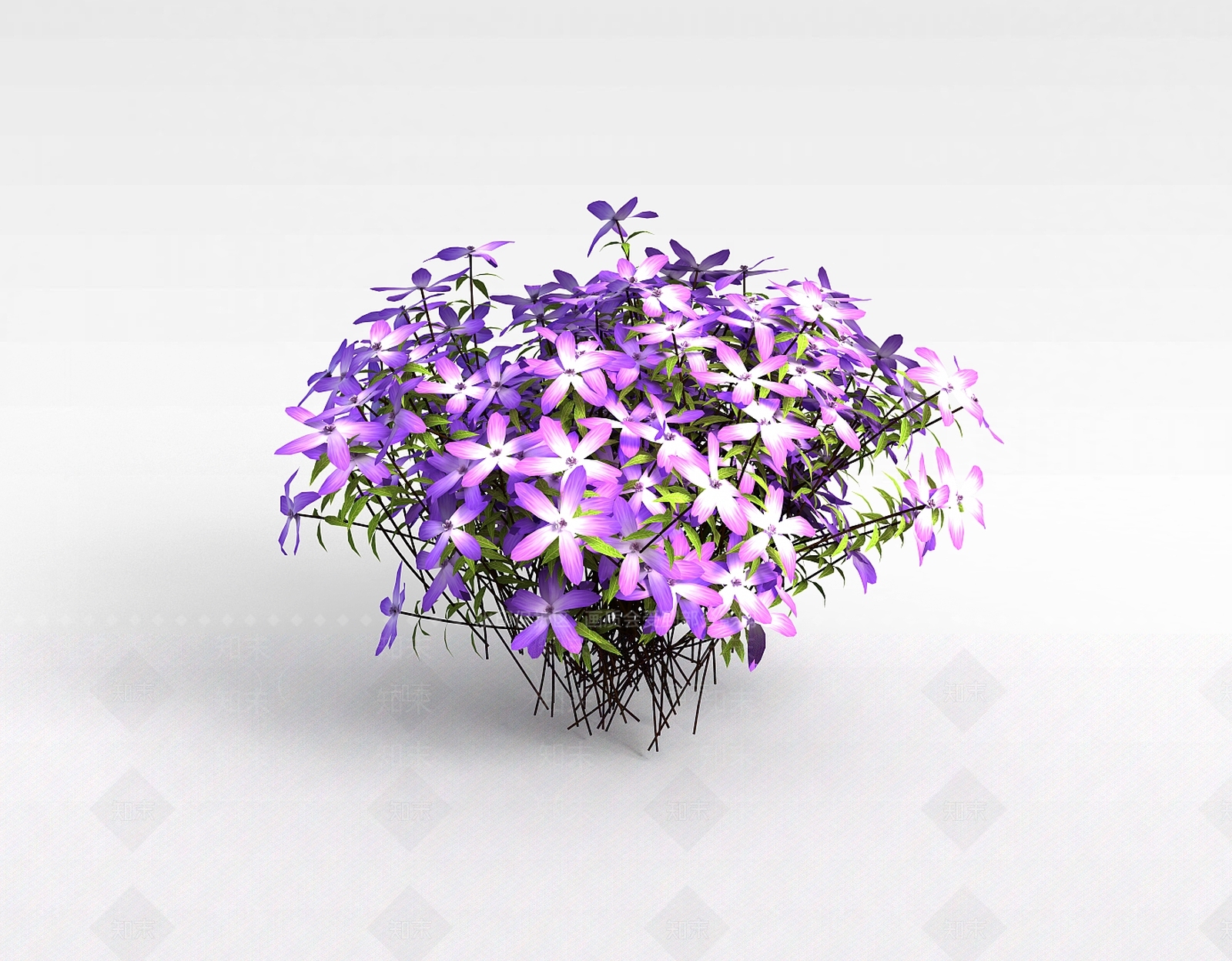 现代灌木3D模型下载【ID:1197878729】