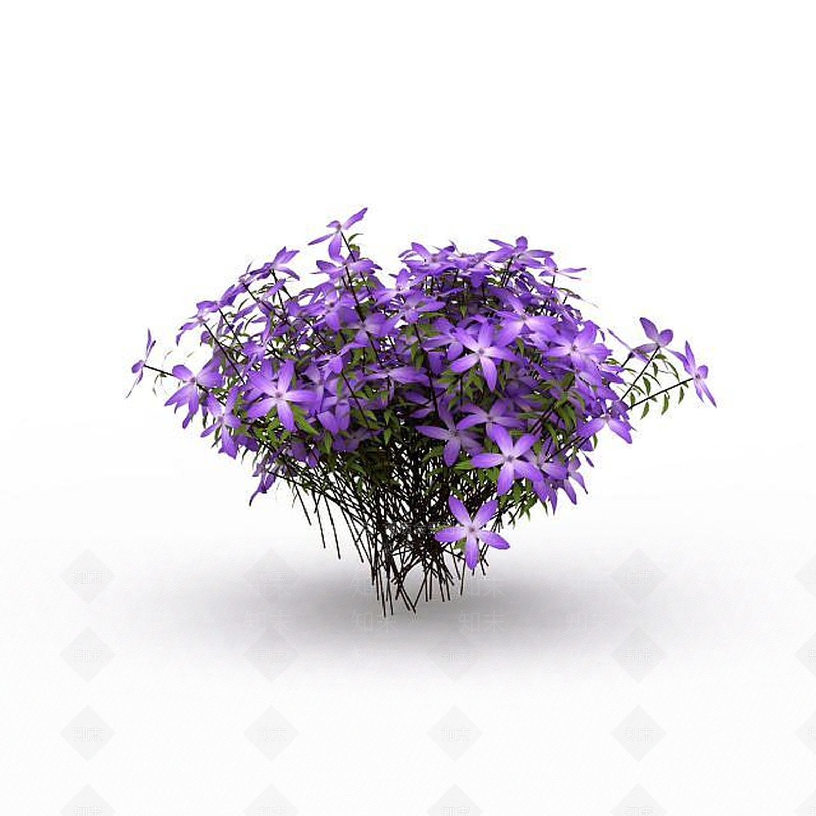 现代灌木3D模型下载【ID:1197878729】