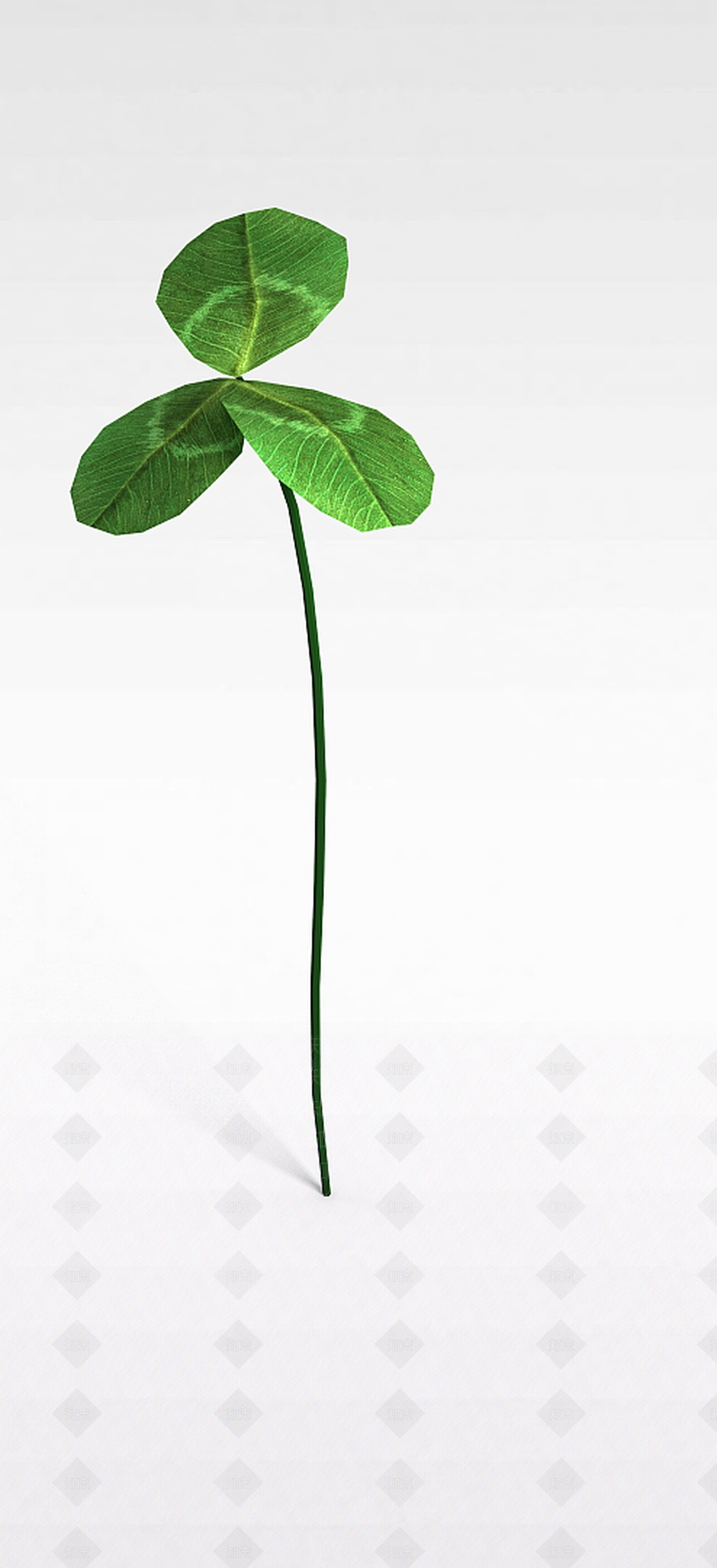 现代三叶草3D模型下载【ID:1197879916】