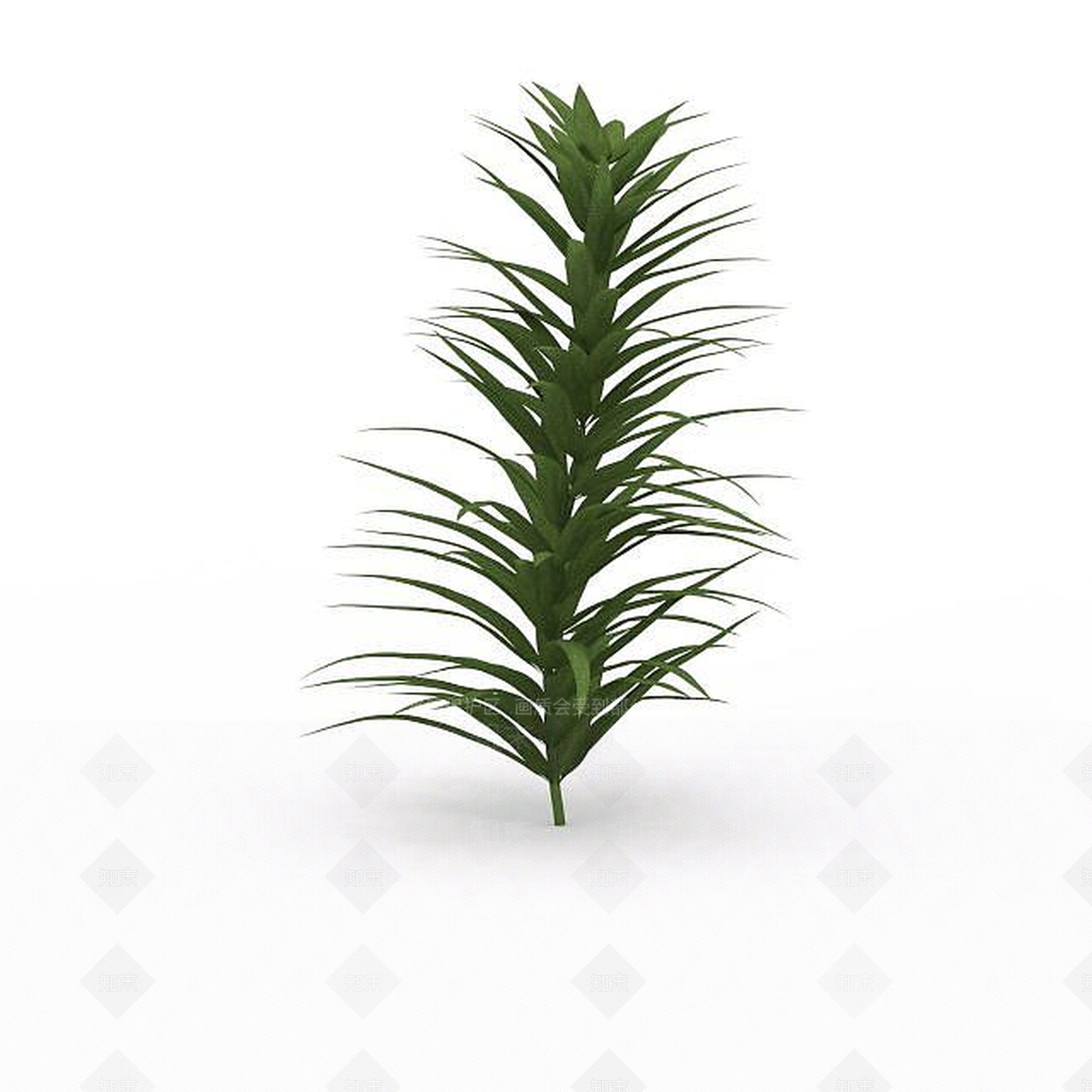 现代绿草3D模型下载【ID:1197879959】