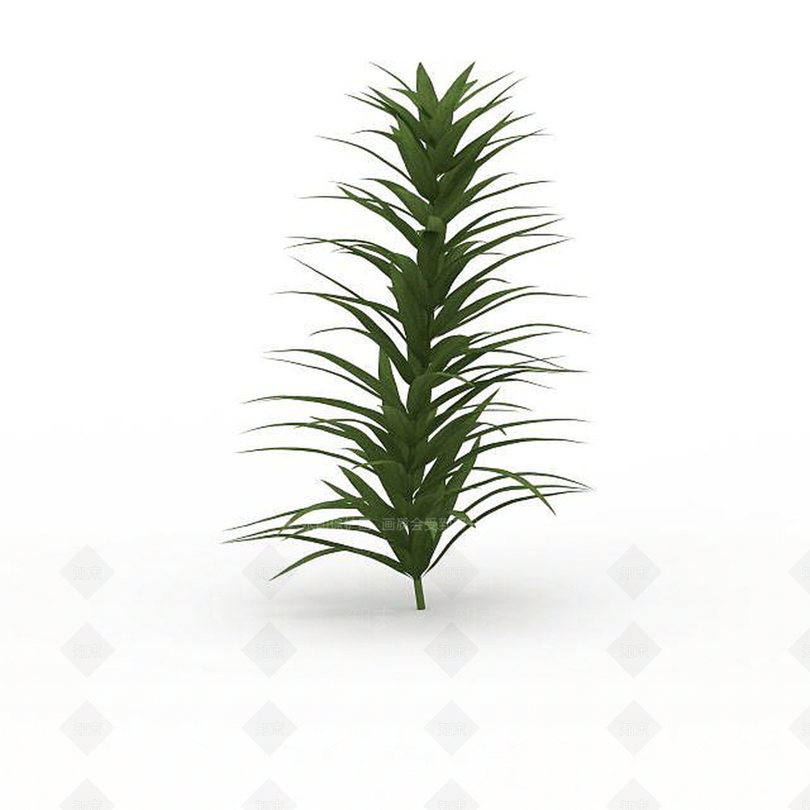 现代绿草3D模型下载【ID:1197879959】