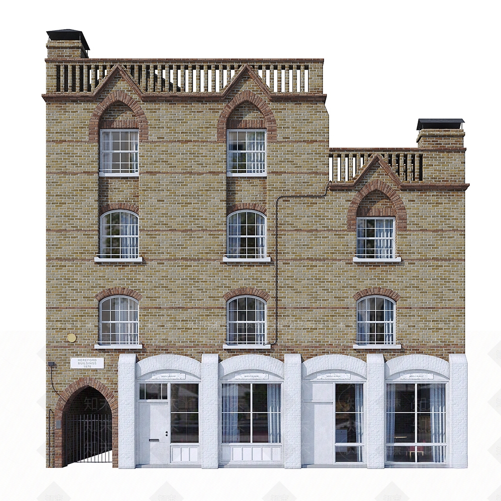 其他建筑外观3D模型下载【ID:1197888985】