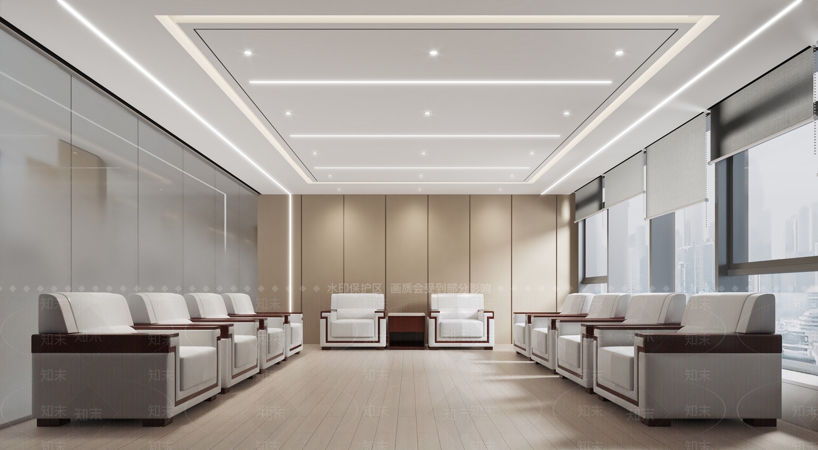 现代接待室3D模型下载【ID:1197901071】