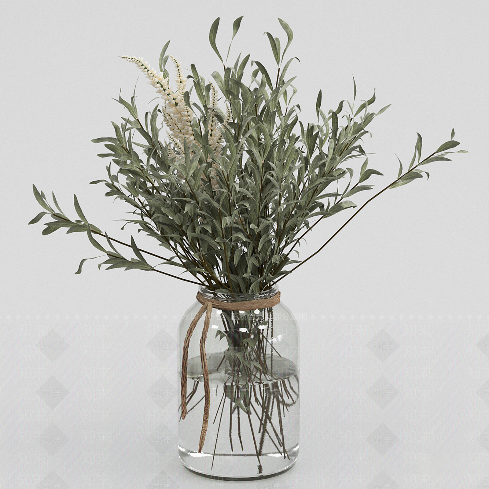 现代意式花艺3D模型下载【ID:1197904500】