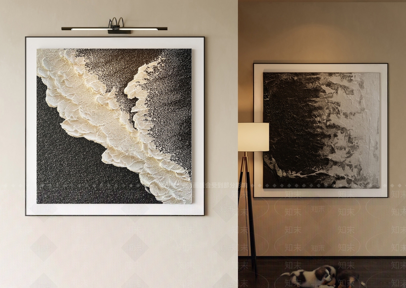 意式轻奢挂画SU模型下载【ID:1197919624】