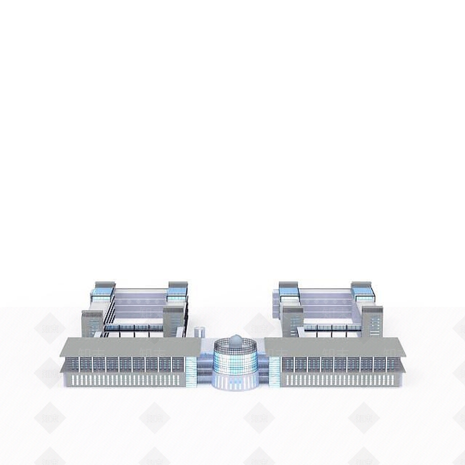 现代其他建筑外观3D模型下载【ID:1199769007】