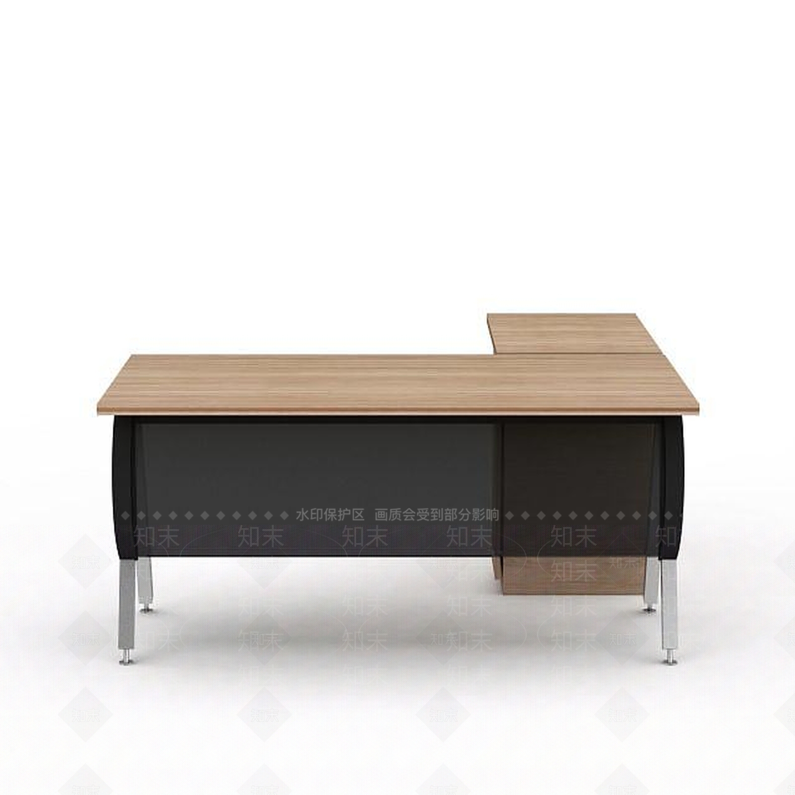 现代书桌3D模型下载【ID:1197920879】
