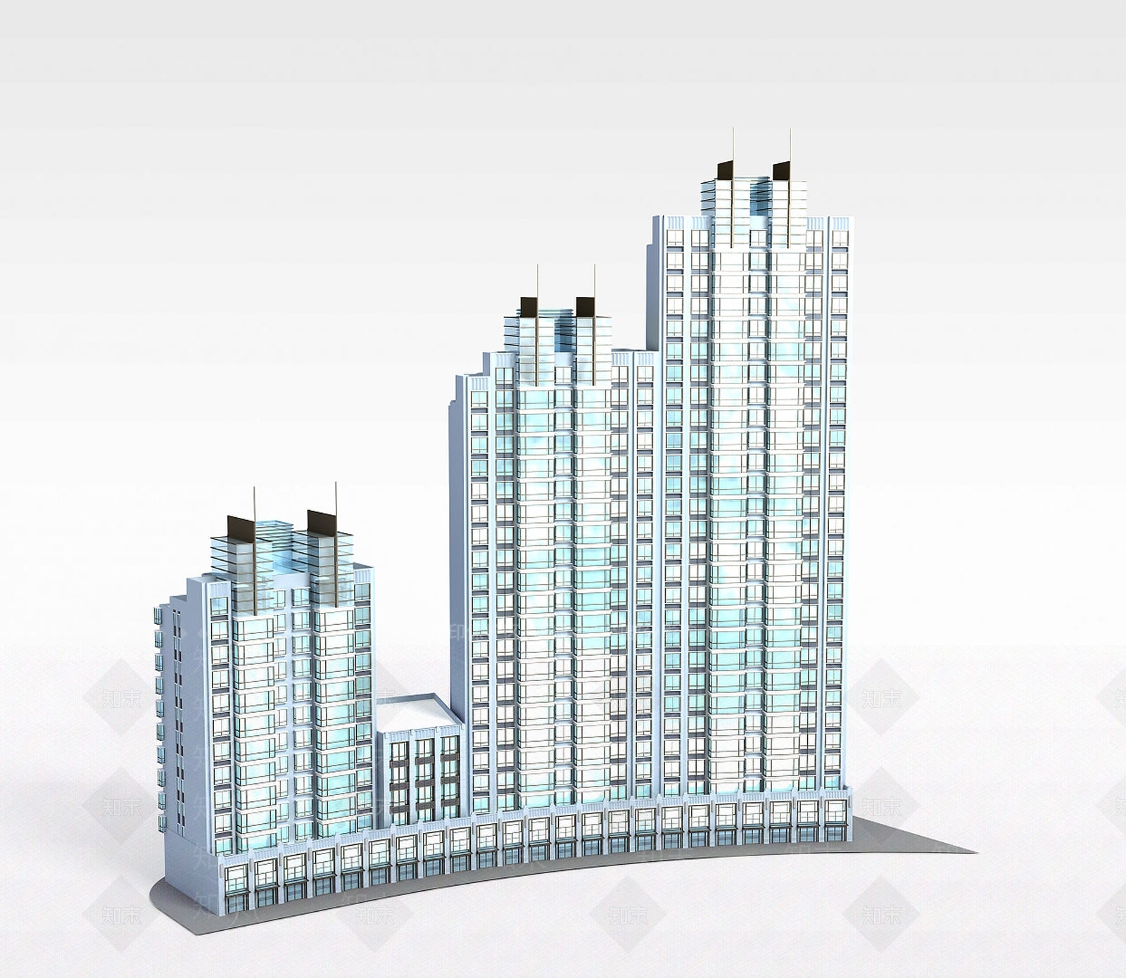 现代其他建筑外观3D模型下载【ID:1199849995】