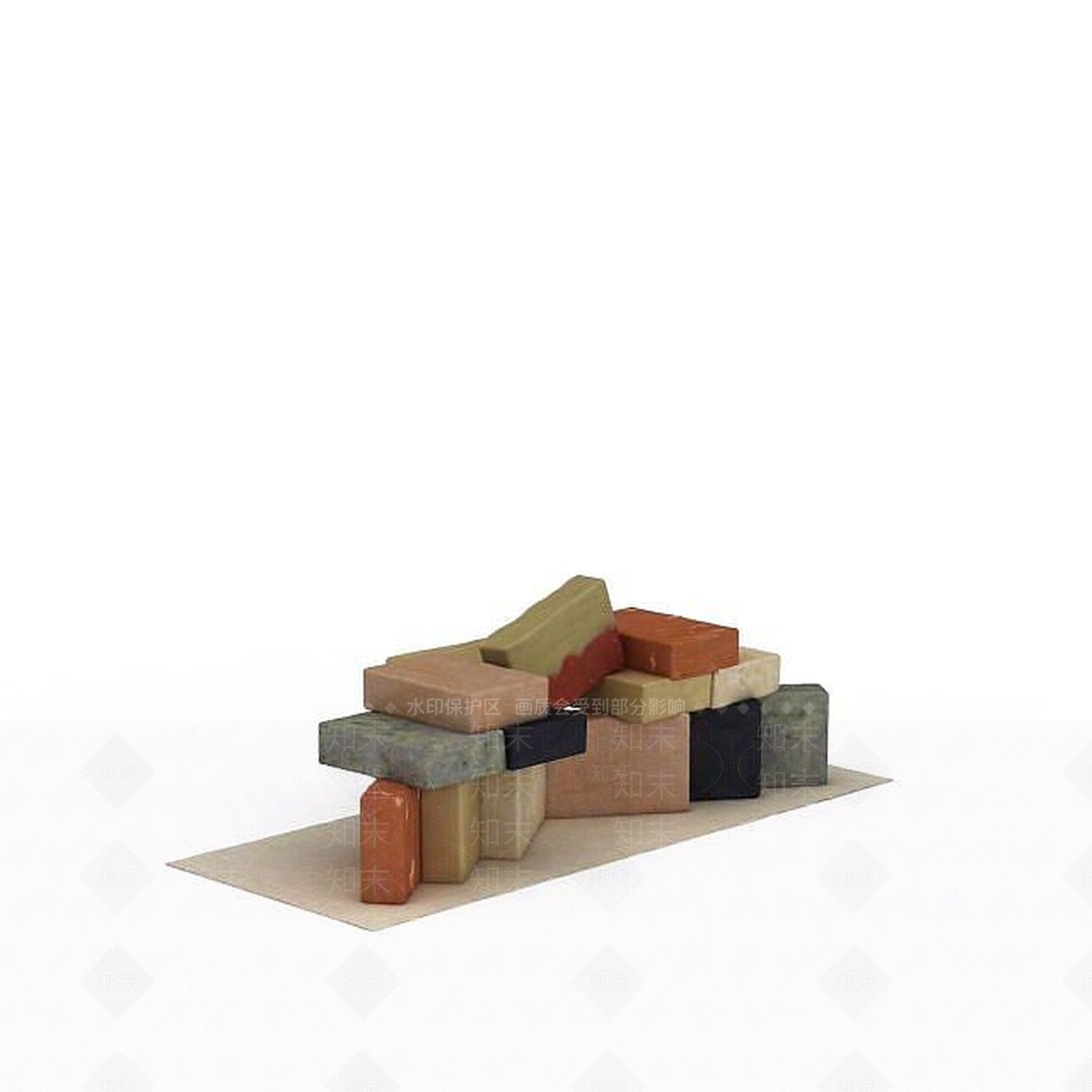 现代其他景观小品3D模型下载【ID:1197921400】