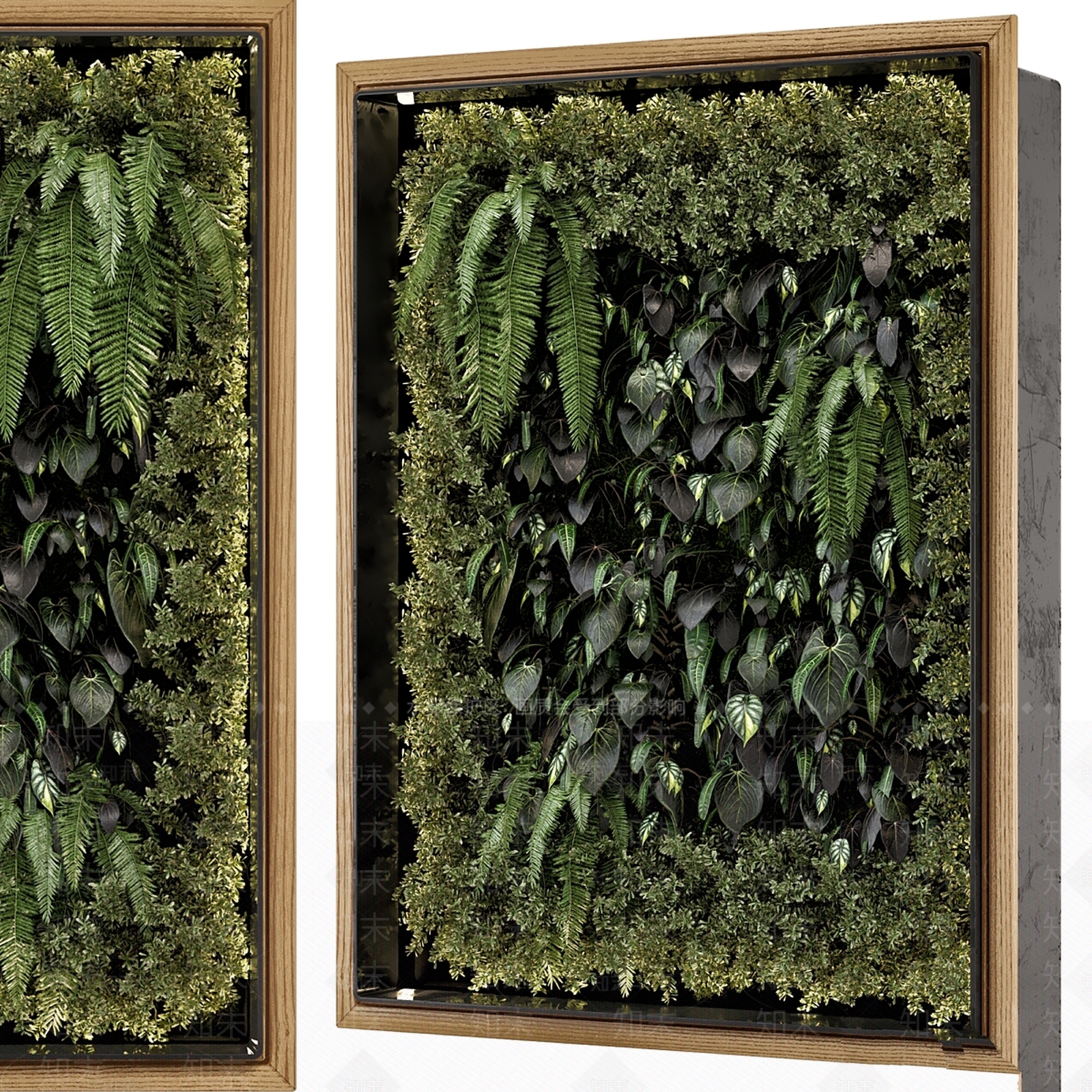绿植墙3D模型下载【ID:1197922829】
