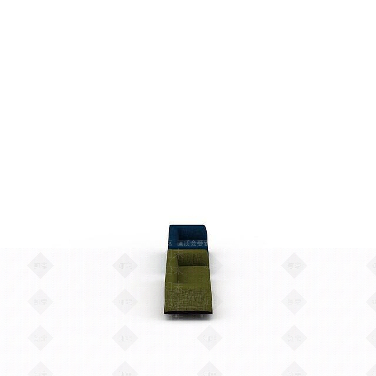 现代双人沙发3D模型下载【ID:1197924159】
