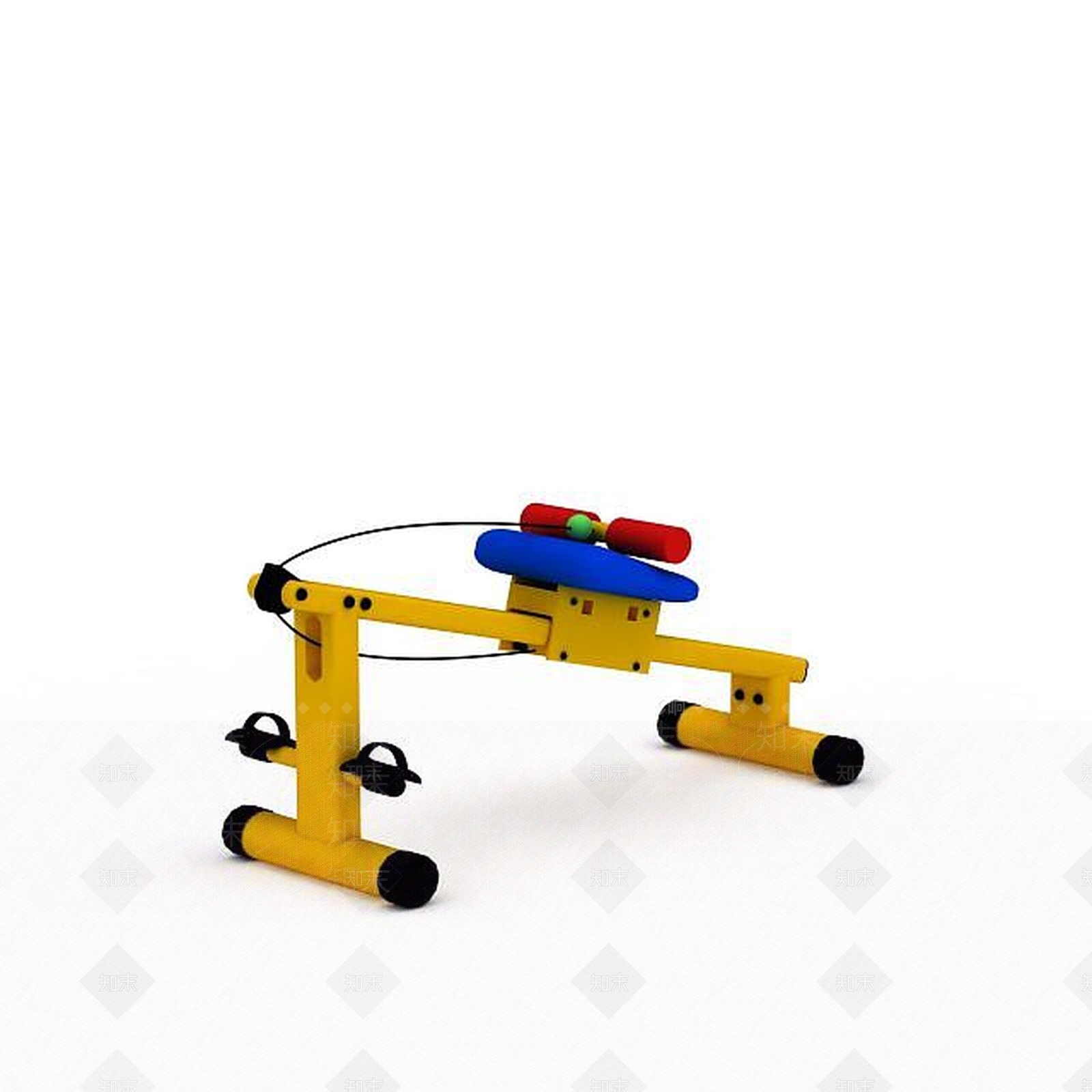 现代公用器材3D模型下载【ID:1199778981】