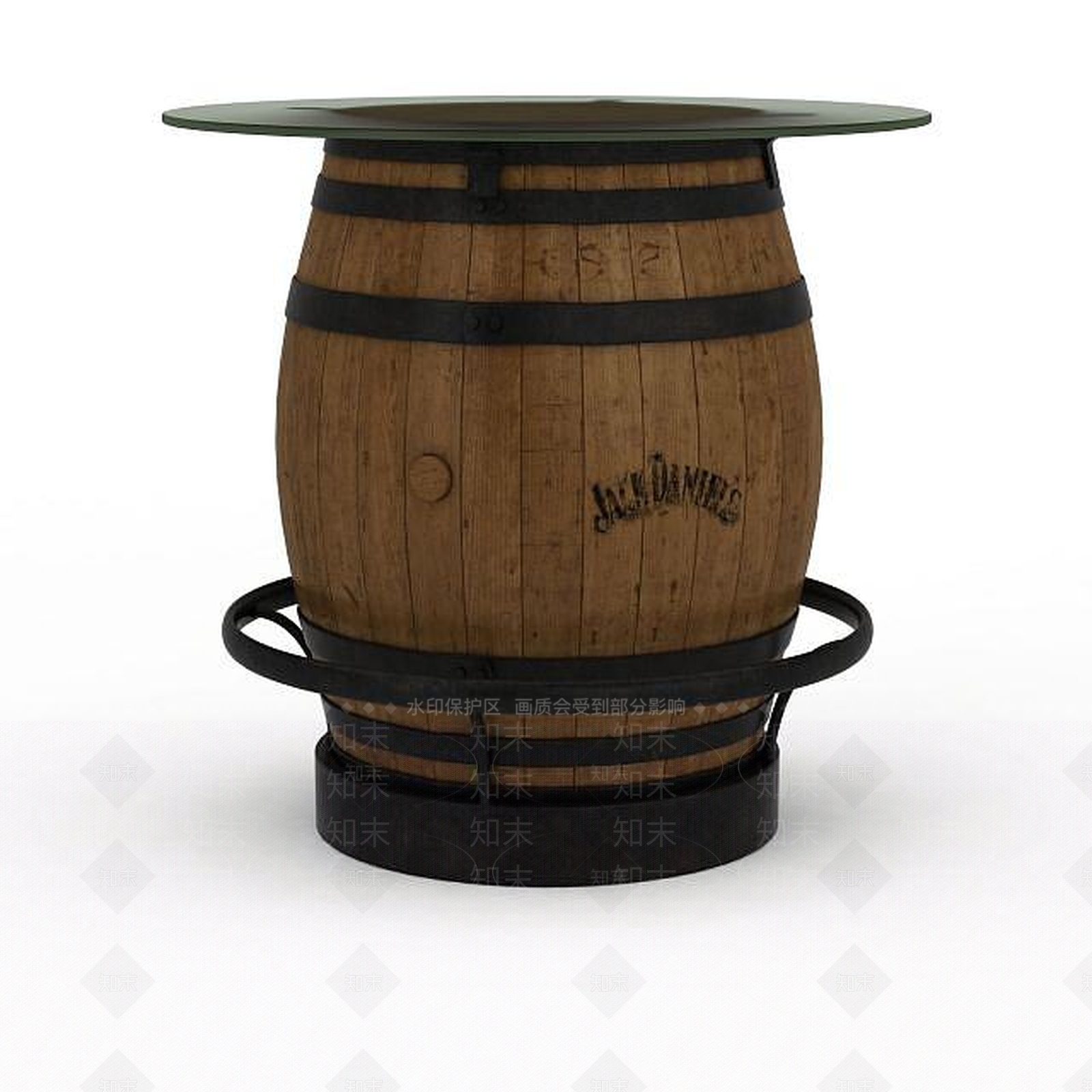 现代书桌3D模型下载【ID:1197925303】
