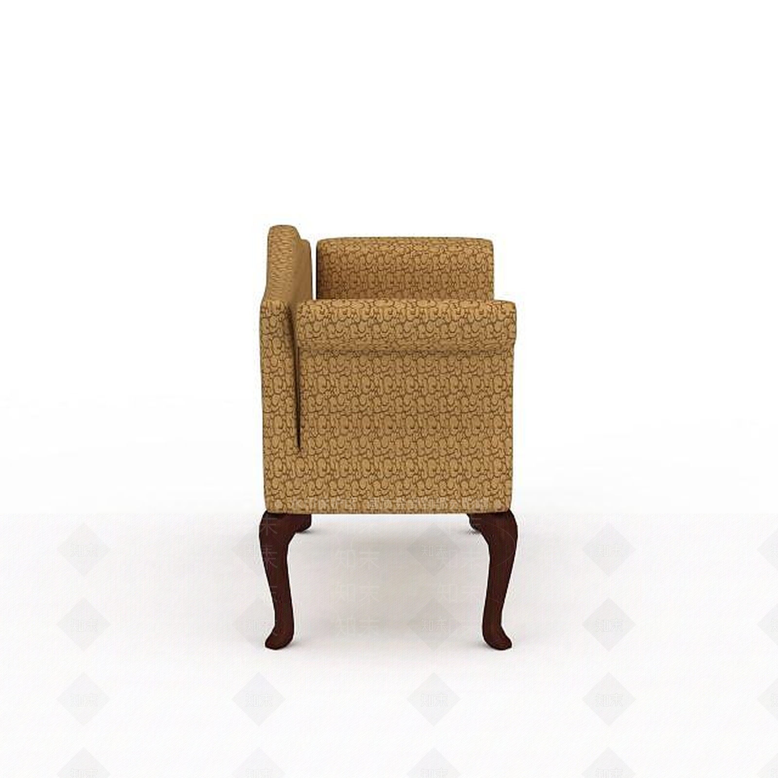 现代双人沙发3D模型下载【ID:1197925403】
