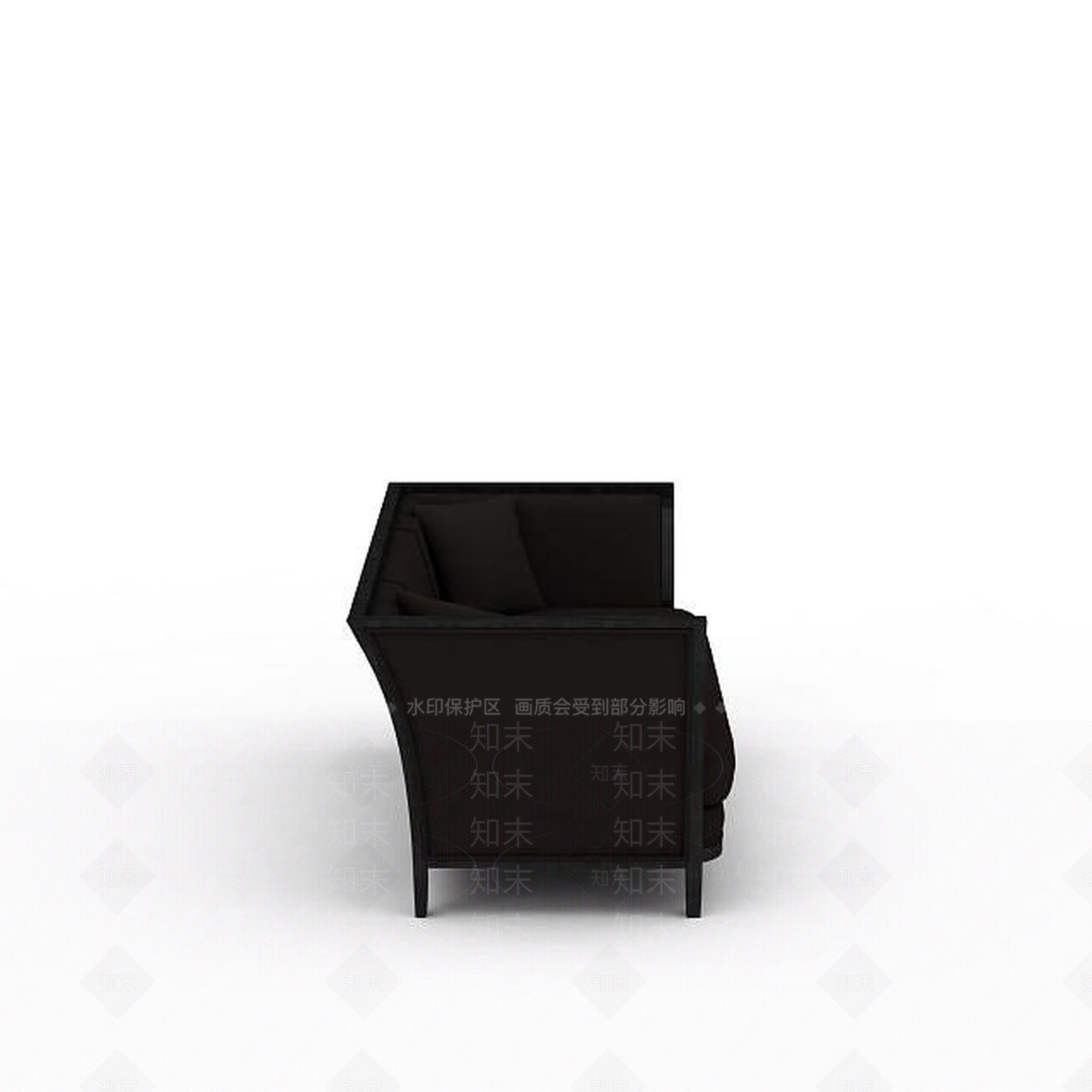 现代双人沙发3D模型下载【ID:1197925419】